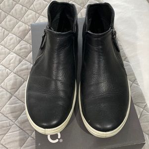Ecco black booties